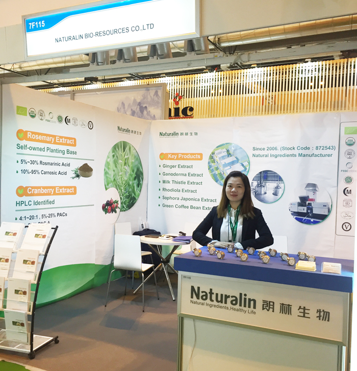 Naturalin in CPHI Madrid 2018