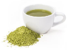 green tea powder